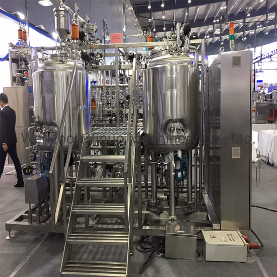 Joston 1000 Liter Agitator Mixing Tank System with Bottom Homogenizer