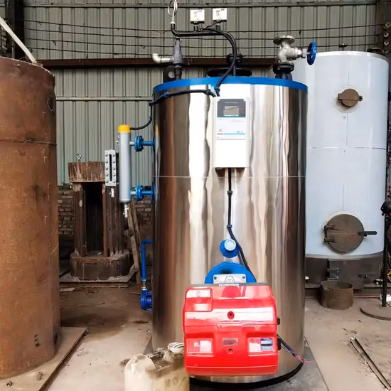 Petit système de chaudière à vapeur de fioul de 0,5 t pour la machine de séchage du bois